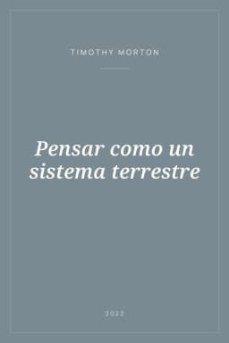 Portada de Pensar como un sistema terrestre