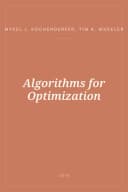Portada de Algorithms for Optimization