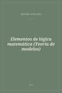 Portada de Elementos de lógica matemática (Teoría de modelos)