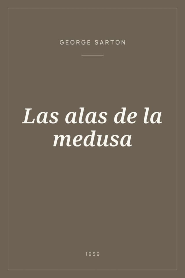 Portada de Las alas de la medusa