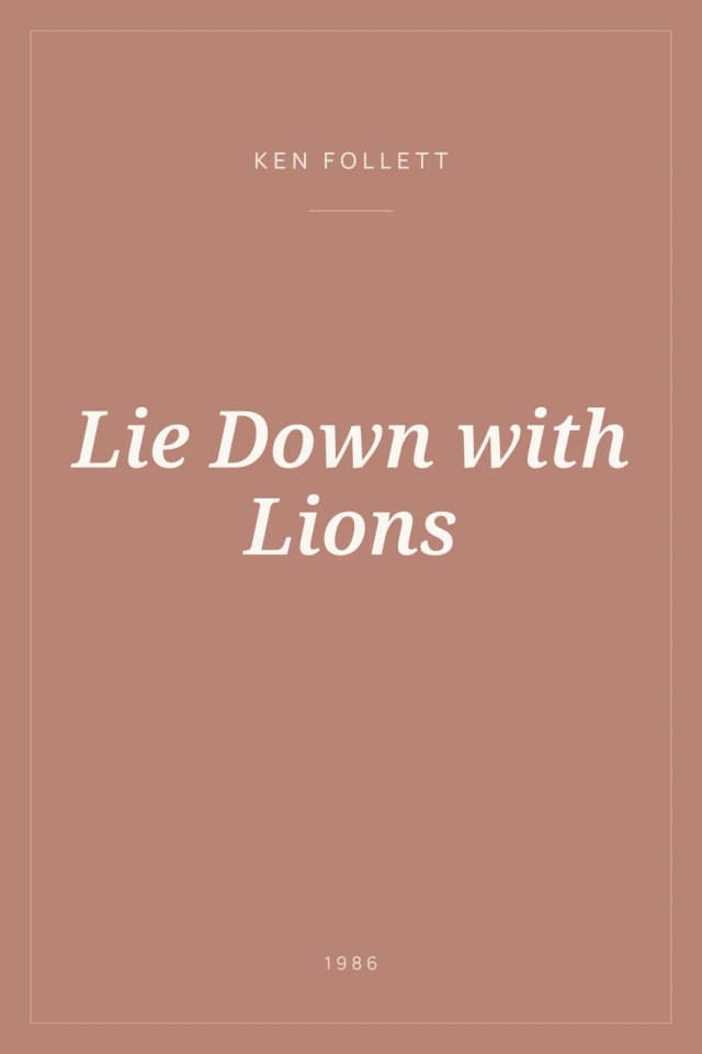 Portada de Lie Down with Lions