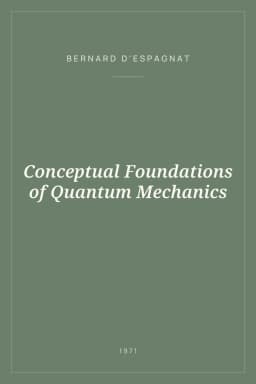 Portada de Conceptual Foundations of Quantum Mechanics