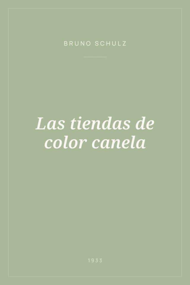 Portada de Las tiendas de color canela