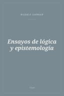 Portada de Ensayos de lógica y epistemología