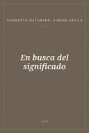 Portada de En busca del significado