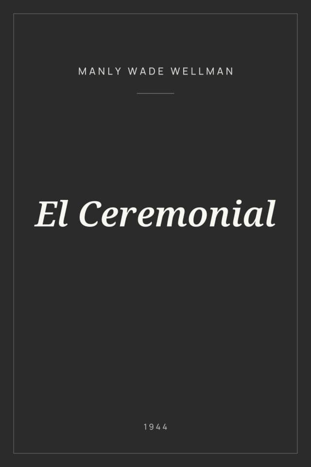 Portada de El Ceremonial