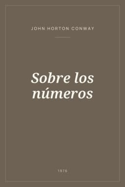 Portada de Sobre los números
