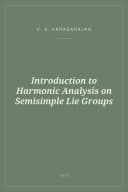 Portada de Introduction to Harmonic Analysis on Semisimple Lie Groups
