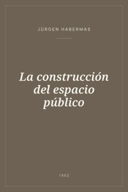 Portada de La construcción del espacio público