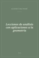 Portada de Lecciones de análisis con aplicaciones a la geometría