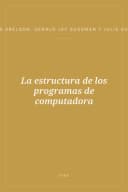 Portada de La estructura de los programas de computadora