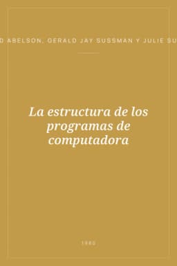 Portada de La estructura de los programas de computadora