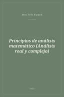 Portada de Principios de análisis matemático (Análisis real y complejo)