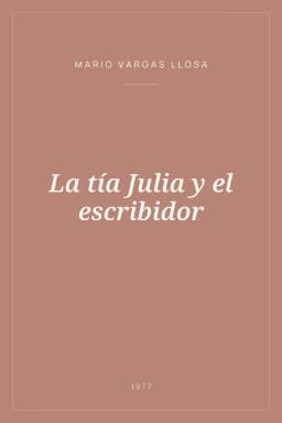 Portada de La tía Julia y el escribidor
