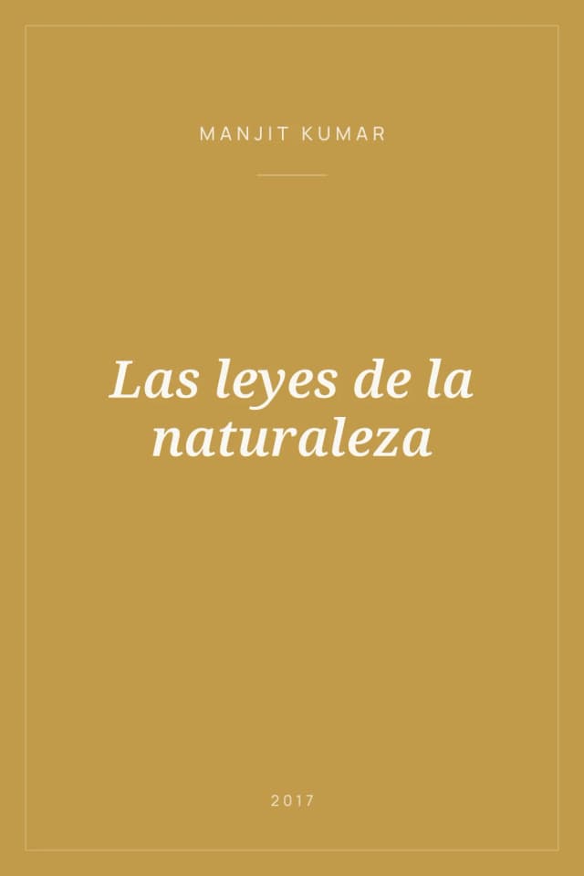 Portada de Las leyes de la naturaleza