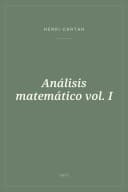 Portada de Análisis matemático vol. I
