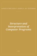 Portada de Structure and Interpretation of Computer Programs
