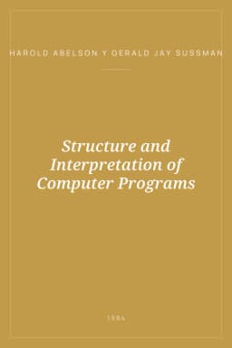 Portada de Structure and Interpretation of Computer Programs