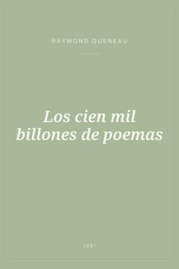 Portada de Los cien mil billones de poemas