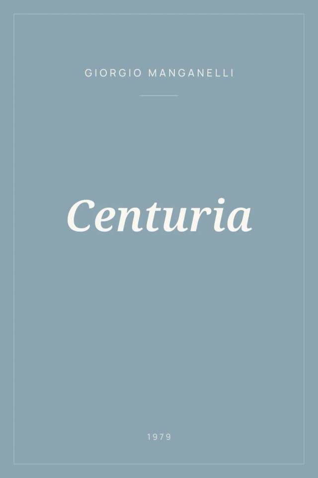 Portada de Centuria