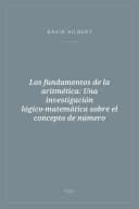Portada de Los fundamentos de la aritmética: Una investigación lógico-matemática sobre el concepto de número