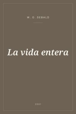 Portada de La vida entera