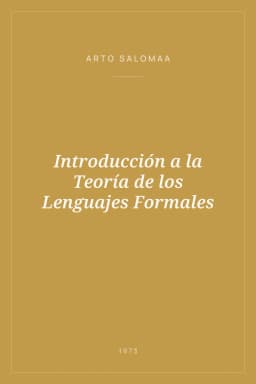 Portada de Introducción a la Teoría de los Lenguajes Formales