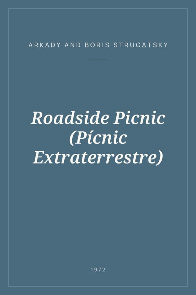 Portada de Roadside Picnic (Pícnic Extraterrestre)