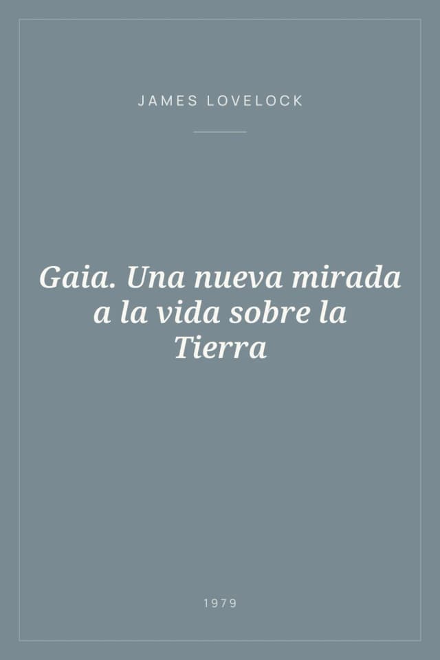 Portada de Gaia. Una nueva mirada a la vida sobre la Tierra