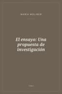 Portada de El ensayo: Una propuesta de investigación