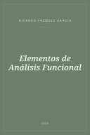 Portada de Elementos de Análisis Funcional