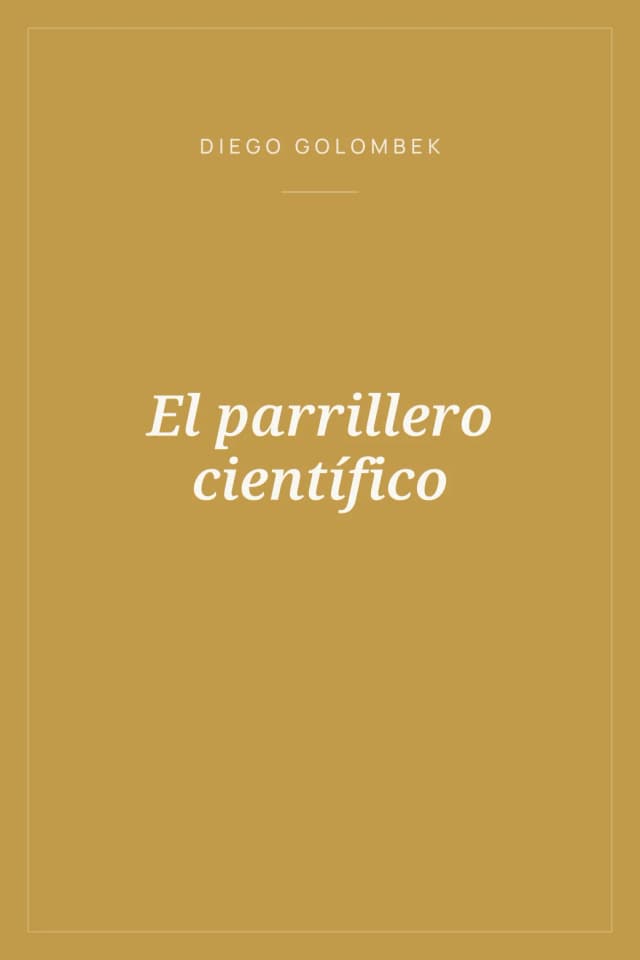 Portada de El parrillero científico