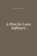 Portada de A Plea for Lean Software