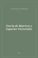 Portada de Teoría de Matrices y Espacios Vectoriales