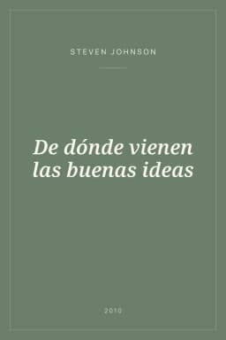 Portada de De dónde vienen las buenas ideas
