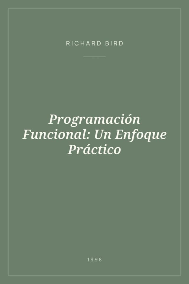 Portada de Programación Funcional: Un Enfoque Práctico