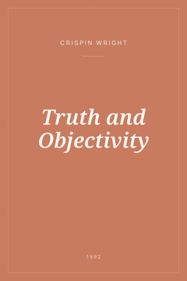 Portada de Truth and Objectivity