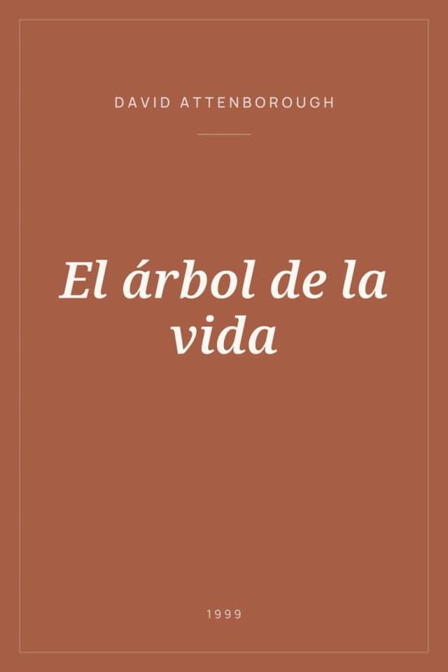 Portada de El árbol de la vida