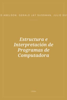 Portada de Estructura e Interpretación de Programas de Computadora