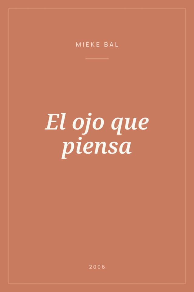Portada de El ojo que piensa