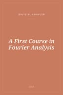 Portada de A First Course in Fourier Analysis