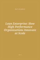 Portada de Lean Enterprise: How High Performance Organizations Innovate at Scale