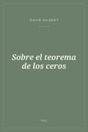 Portada de Sobre el teorema de los ceros