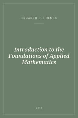 Portada de Introduction to the Foundations of Applied Mathematics