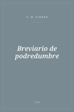 Portada de Breviario de podredumbre