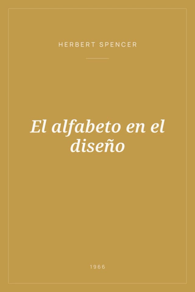 Portada de El alfabeto en el diseño