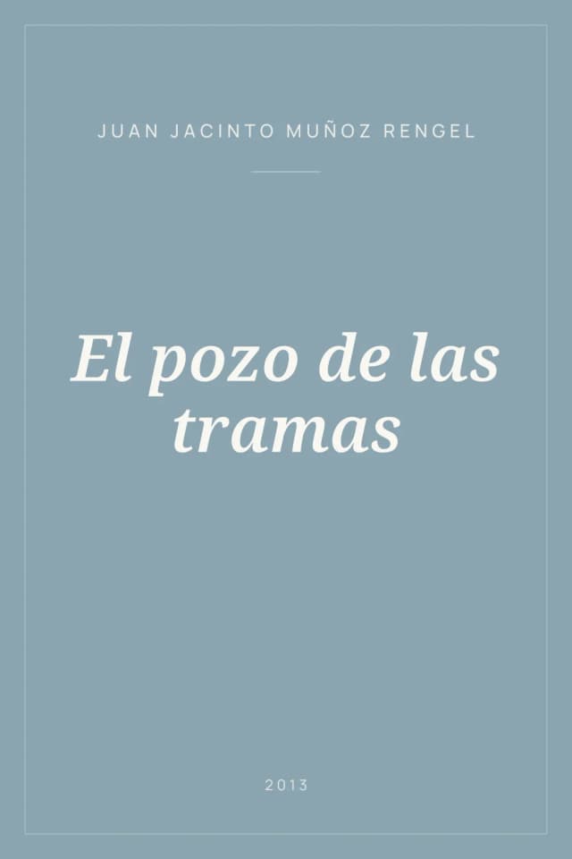 Portada de El pozo de las tramas