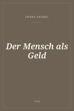 Portada de Der Mensch als Geld