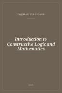 Portada de Introduction to Constructive Logic and Mathematics