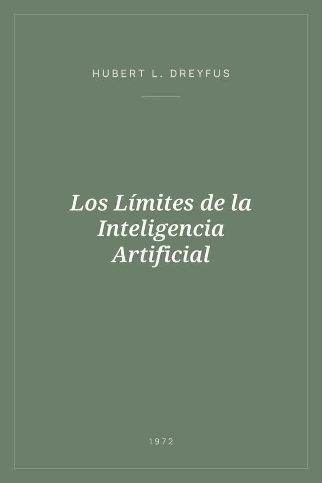 Portada de Los Límites de la Inteligencia Artificial